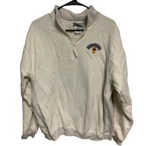 Disneyland Resort Women’s Cotton Blend Quarter Zip Winnie the Pooh Pullover M